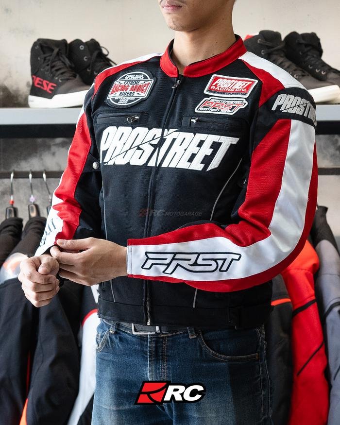 Prostreet Stingray Mesh with Protector Re.Zro White Jacket - Image 2