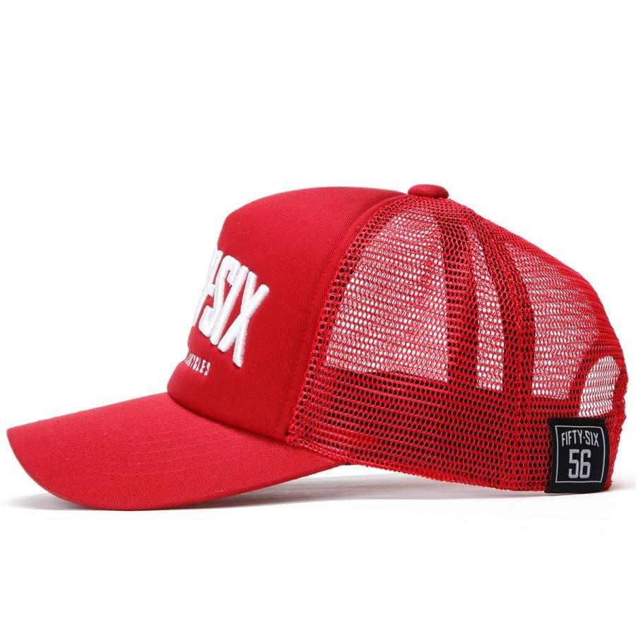56design Fifty Six Cap Red Hat - Image 2