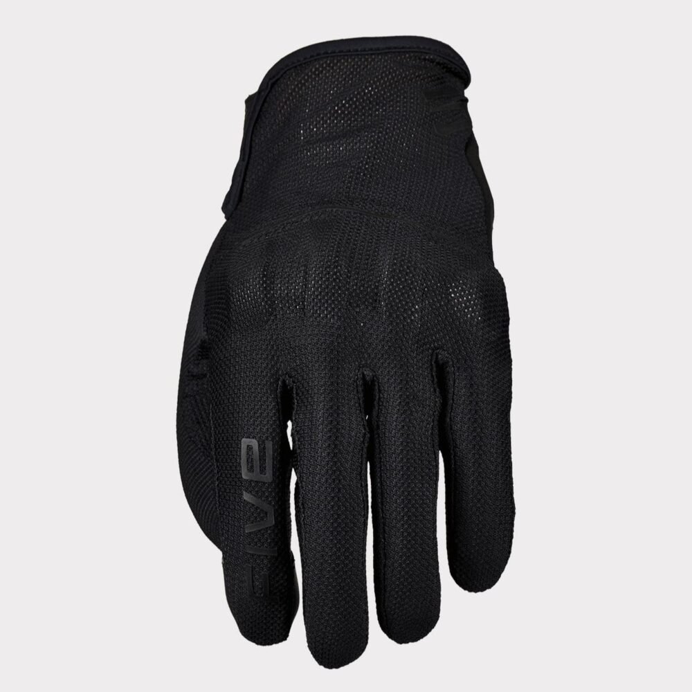 Five RS Airflow Black Gloves