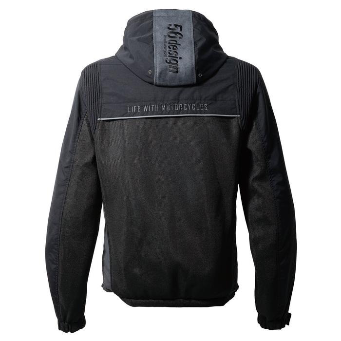 56design Half Mesh Parka Evo Black Jacket - Image 2