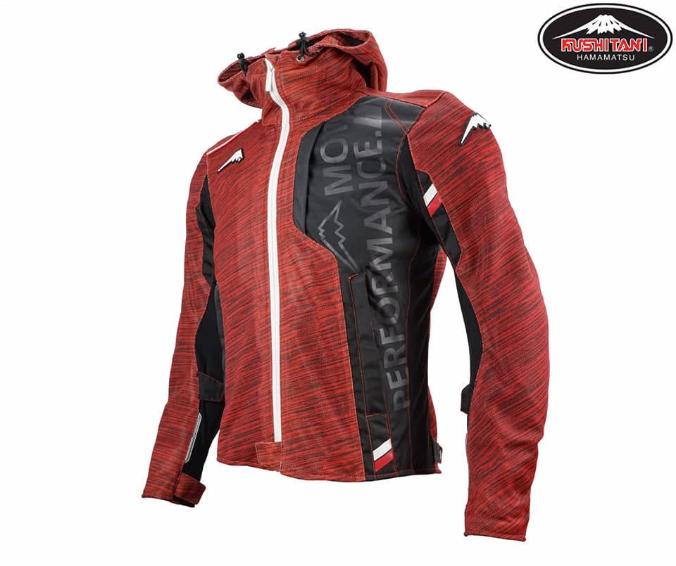 Kushitani A 2344 Hood Mesh Red