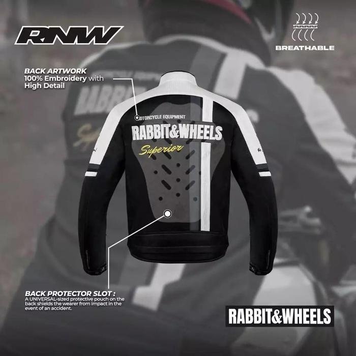 Rabbit and Wheels Devise Grey Jacket - Image 4
