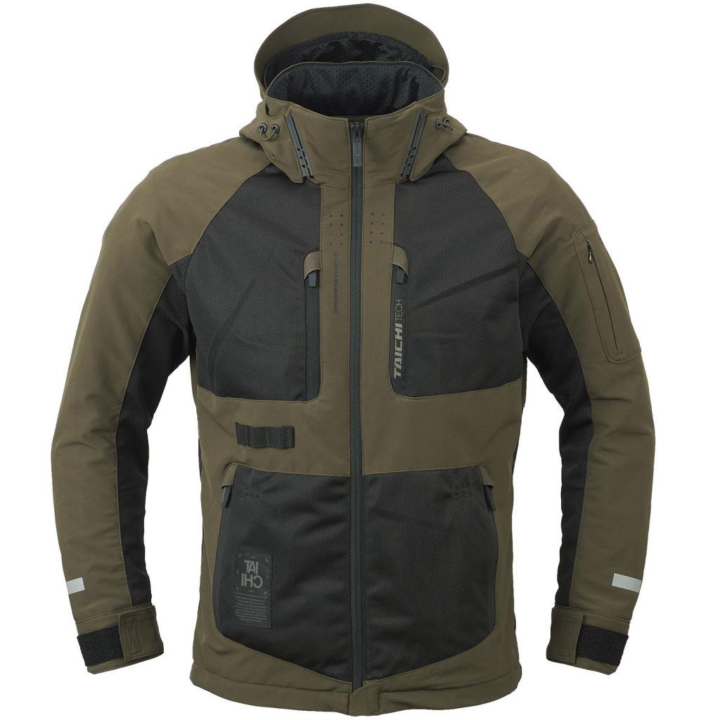 RS Taichi RSJ 354 Air Parka Black Khaki Jacket