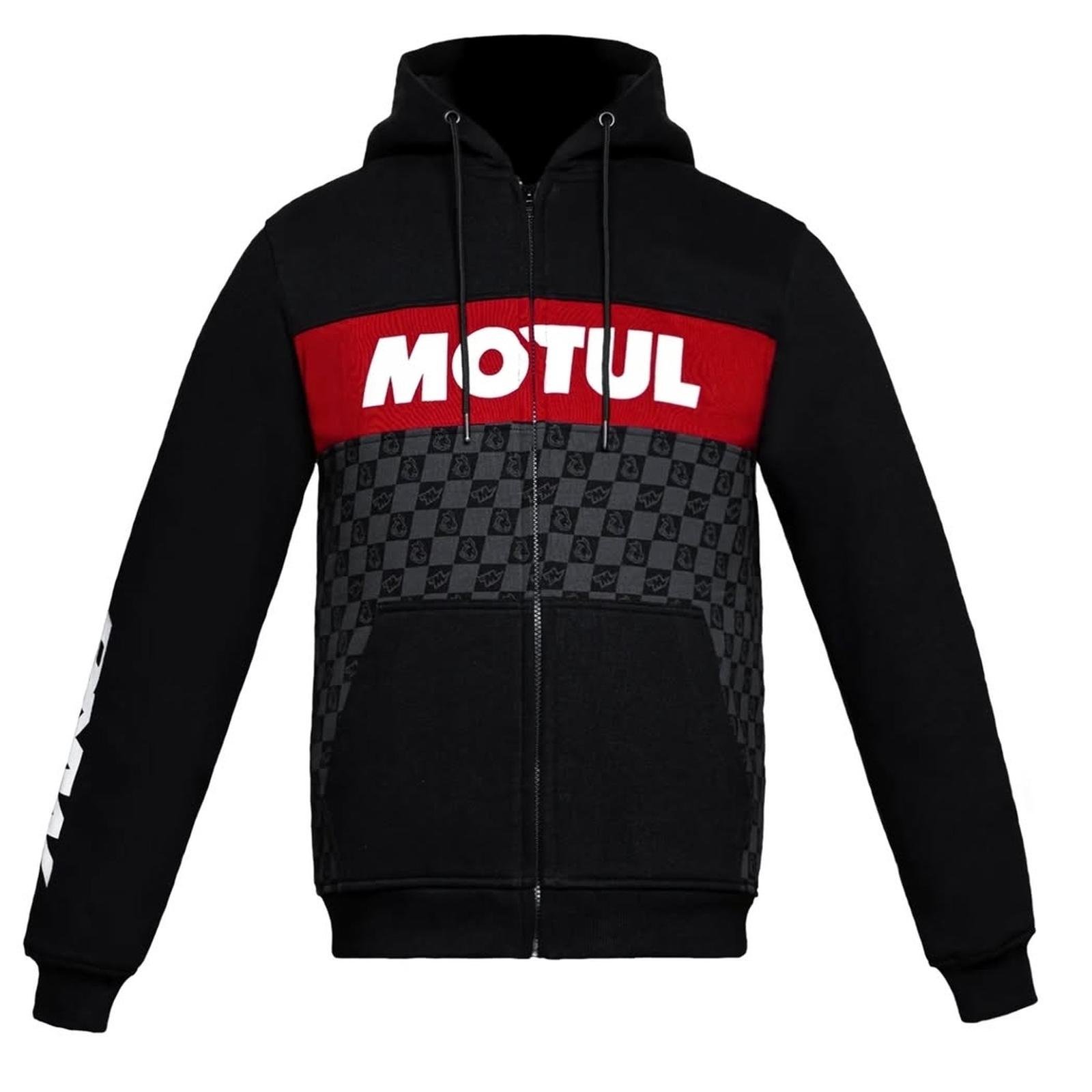 Rabbit and Wheels Zipper Motul Hoodie - Image 2