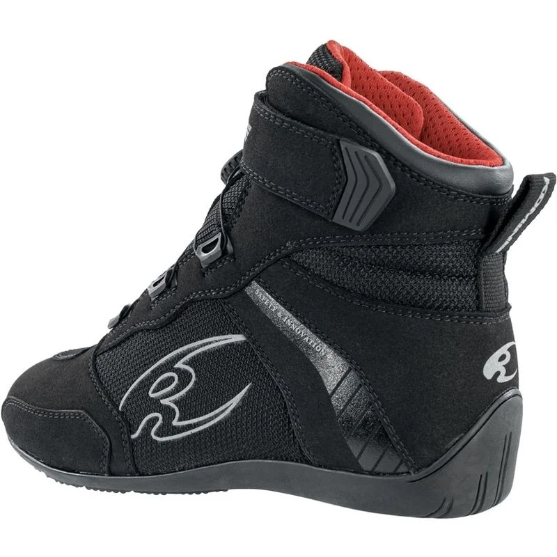 Komine BK 100 WP Sports Riding Black Shoes