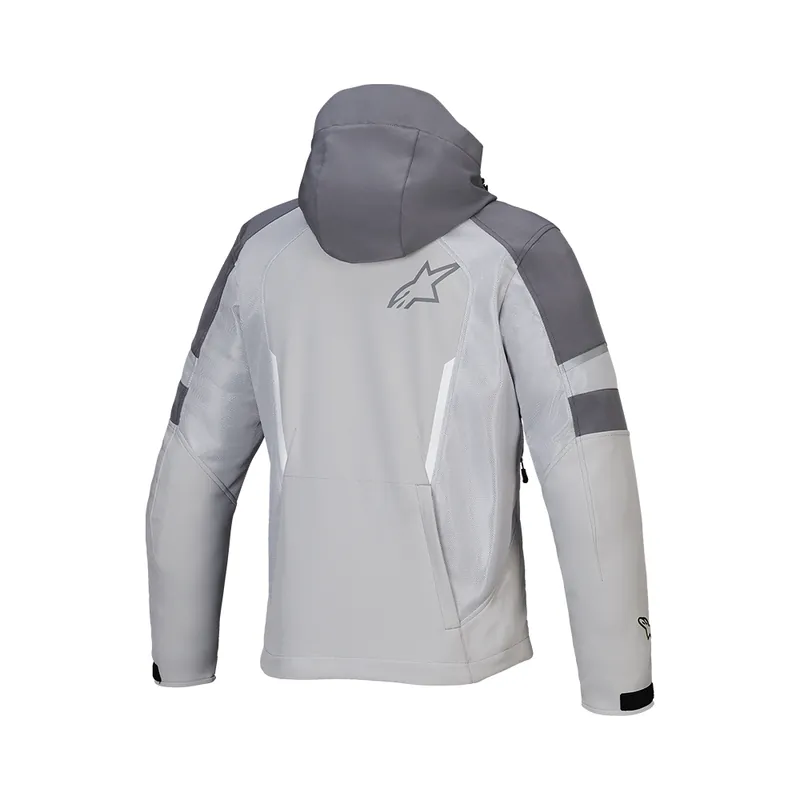 Alpinestars Crew Parka Air Asia Mid Grey Ice Grey Light Grey Jacket - Image 2