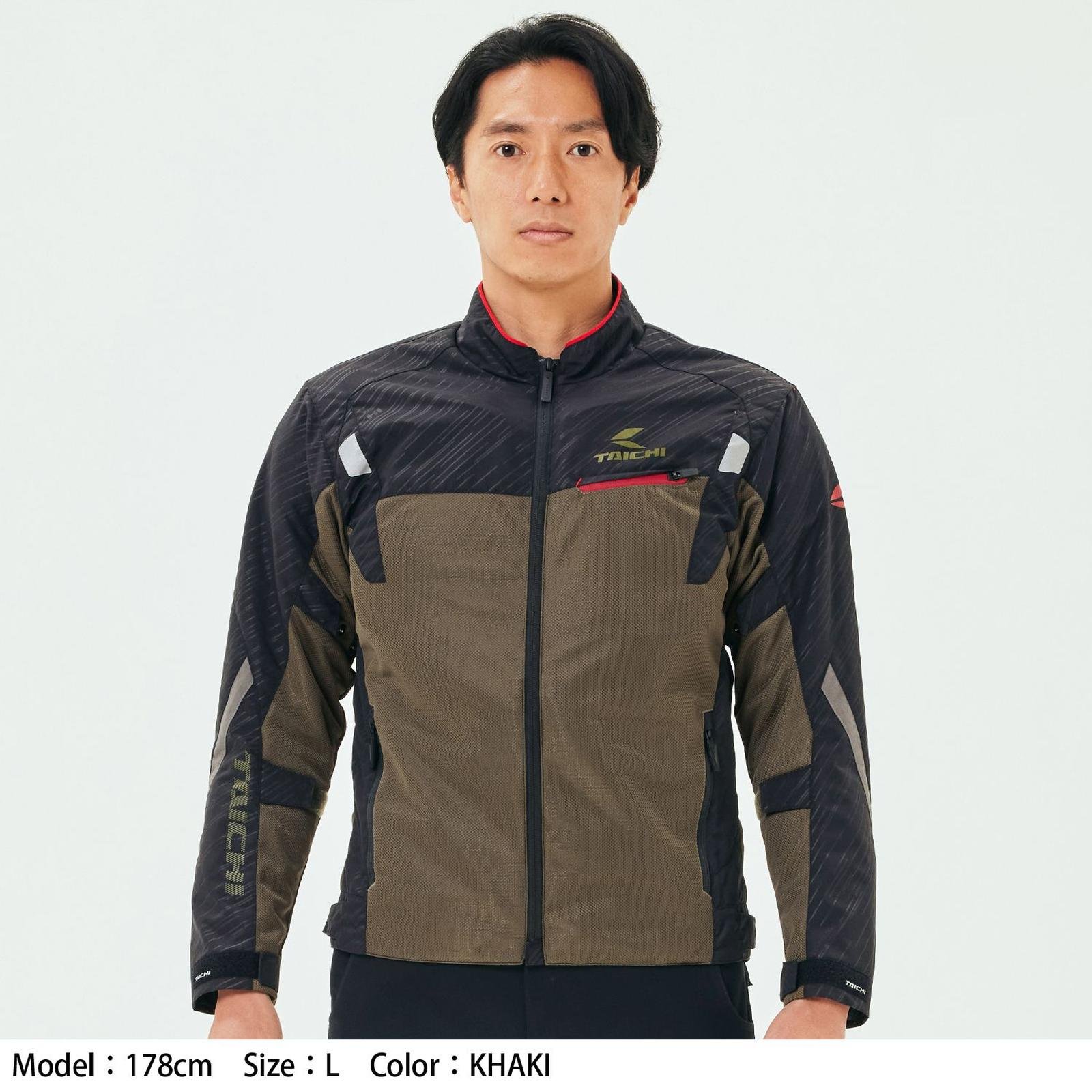 RS Taichi RSJ 331 Torque Mesh Khaki Jacket