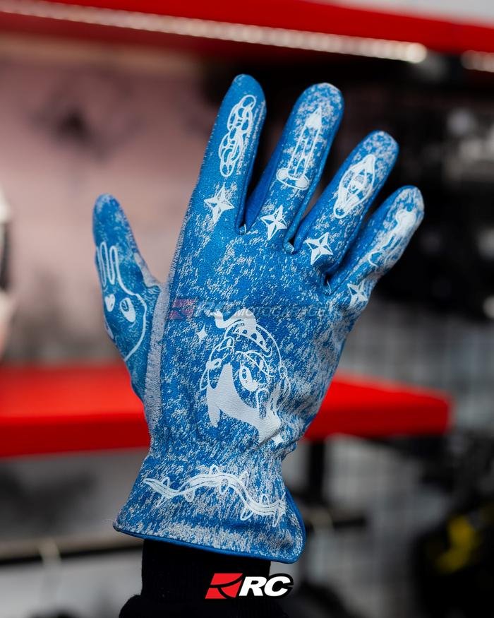 Northy X Muklay Blue Gloves