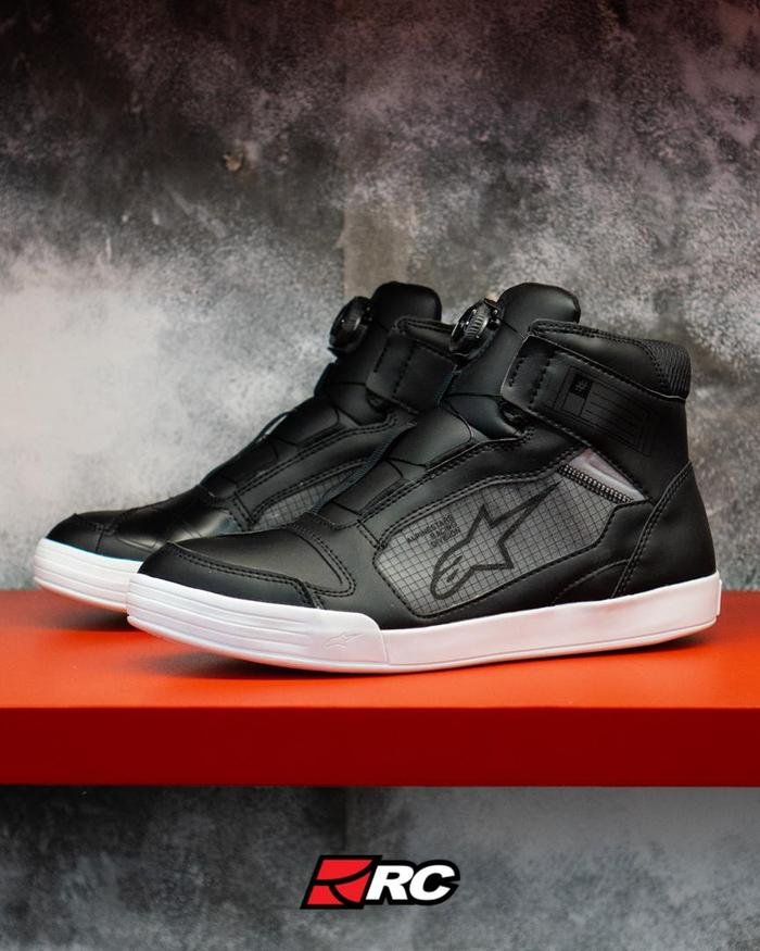 Alpinestars Axiom Boa Asia Black White Red Shoes - Image 5