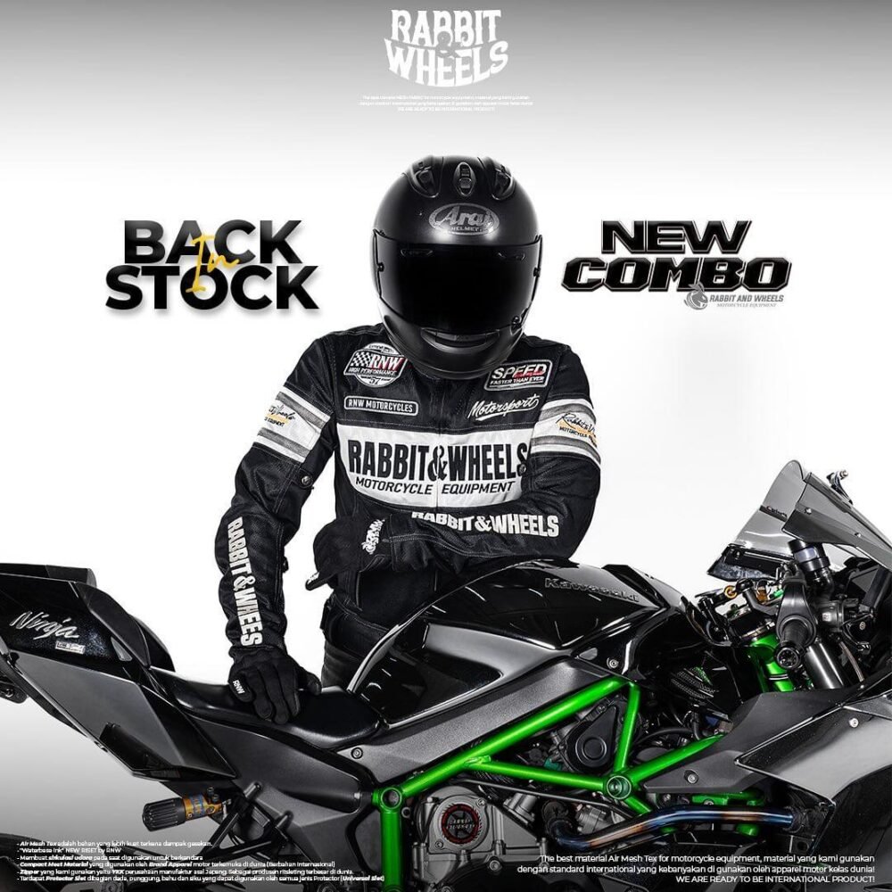 Rabbit and Wheels New Combo Black Jacket