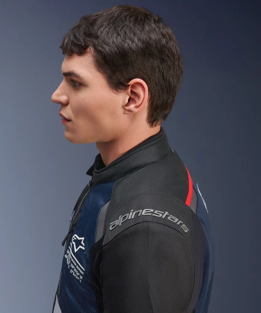 Alpinestars Andes Air Drystar Deep Blue Black Ice Gray Jacket - Image 5