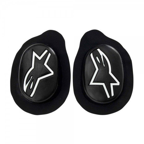 Alpinestars Sport Knee Slider Black White Knee Protector