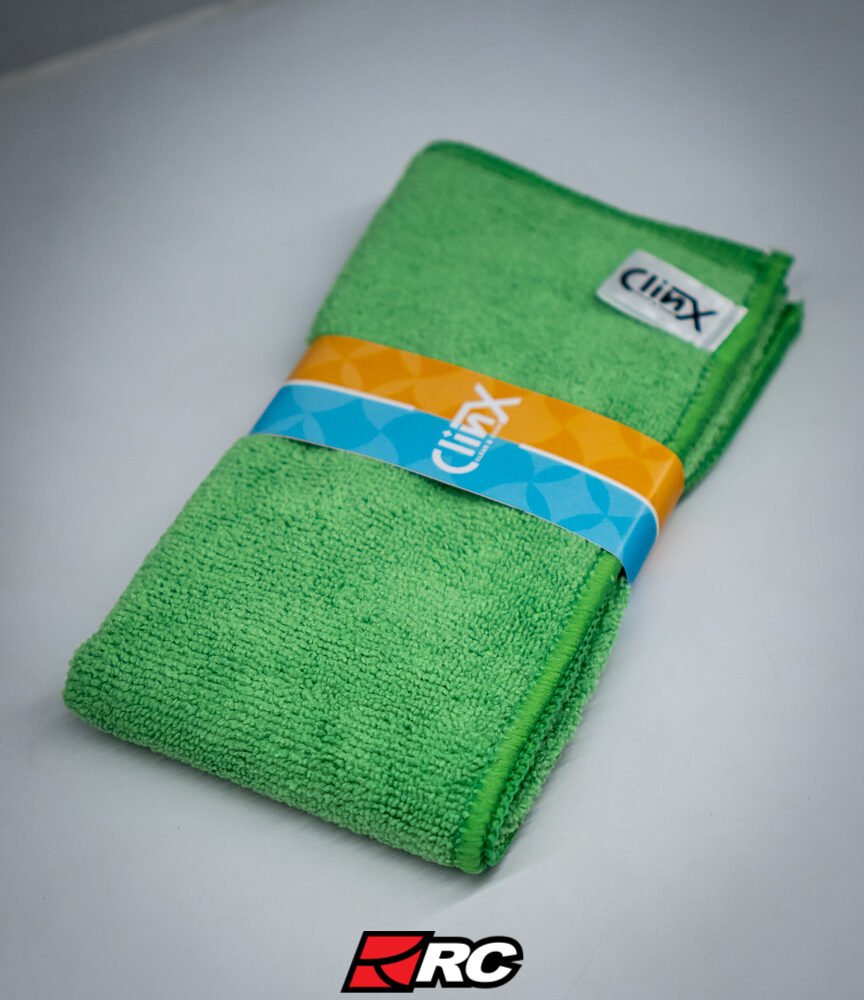 Alternative view of Clinx Microfiber Green Microfiber