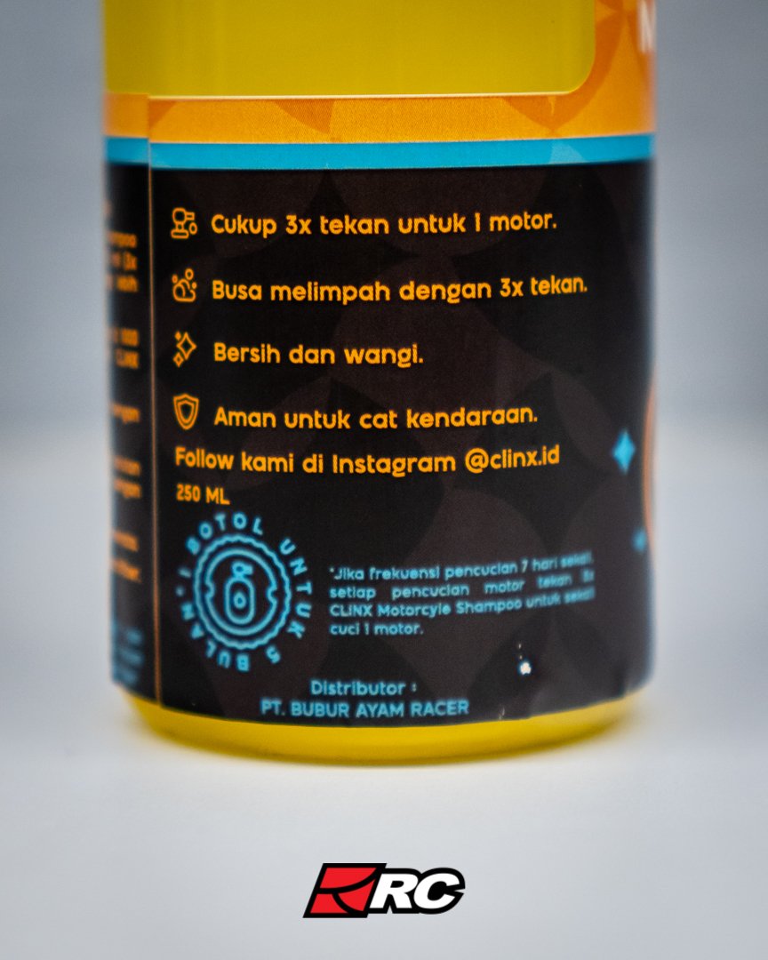 Clinx Motorcycle Shampoo Outer Cleaner - Image 2