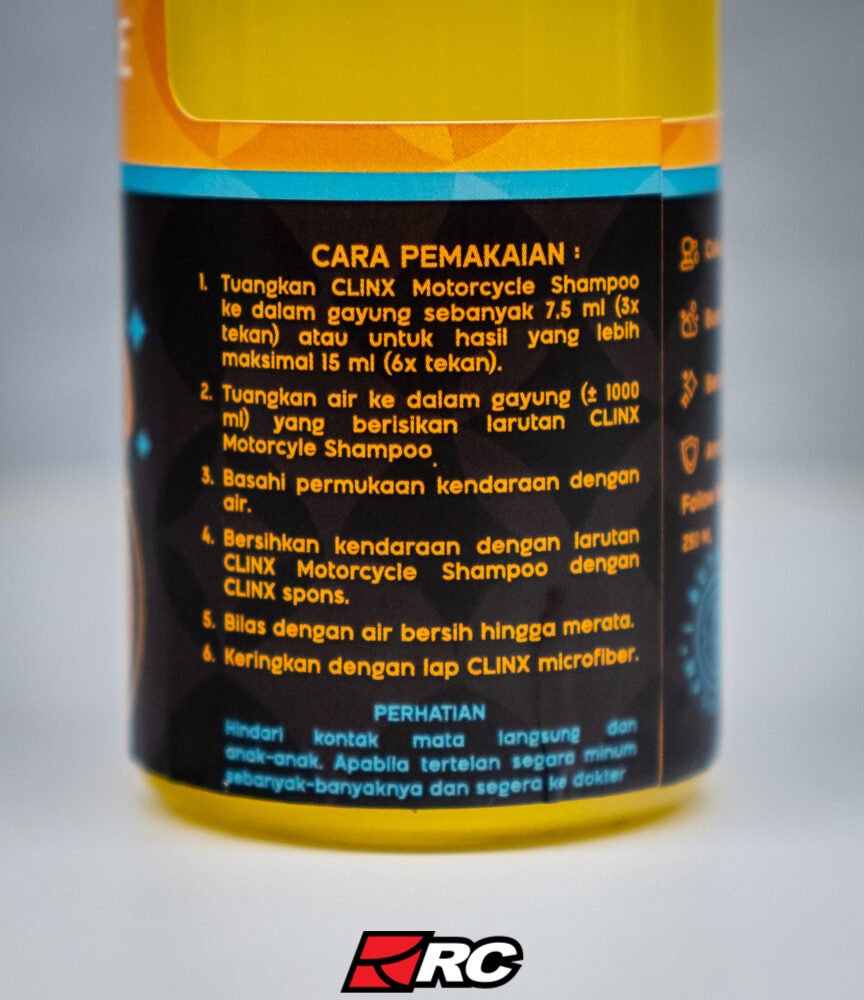 Clinx Motorcycle Shampoo Outer Cleaner - Image 3