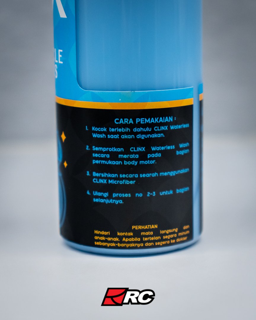 Clinx Motorcycle Waterless Wash Outer Cleaner - Image 3