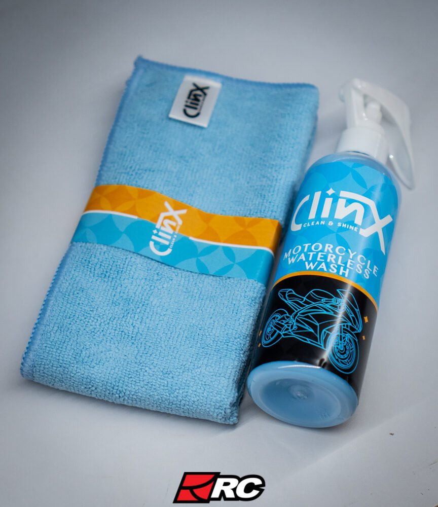 Clinx Motorcycle Waterless Wash and Microfiber Bundle Outer Cleaner - Image 4