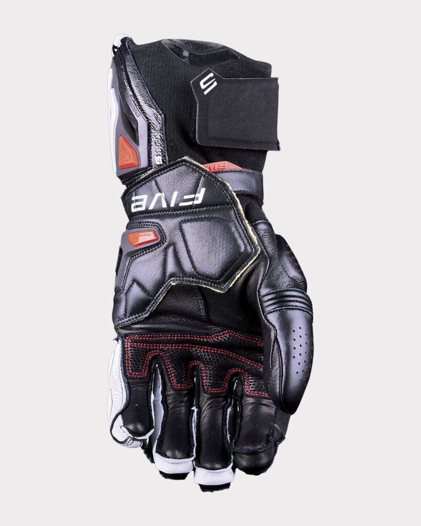 Five RFX1 Evo Black White Gloves - Image 2