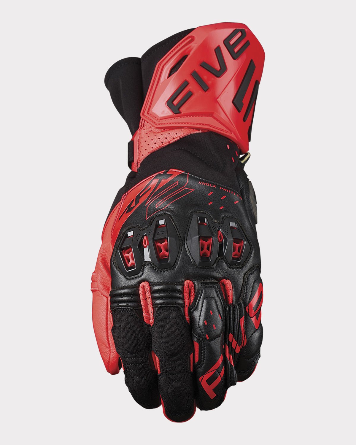 Five RFX2 Evo Black Fluo Red Gloves