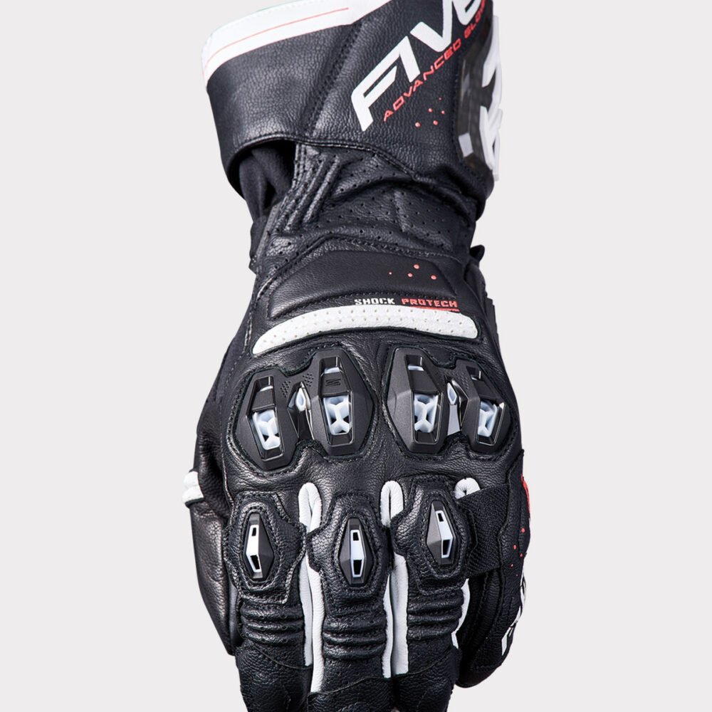 Five RFX3 Evo Black White Gloves