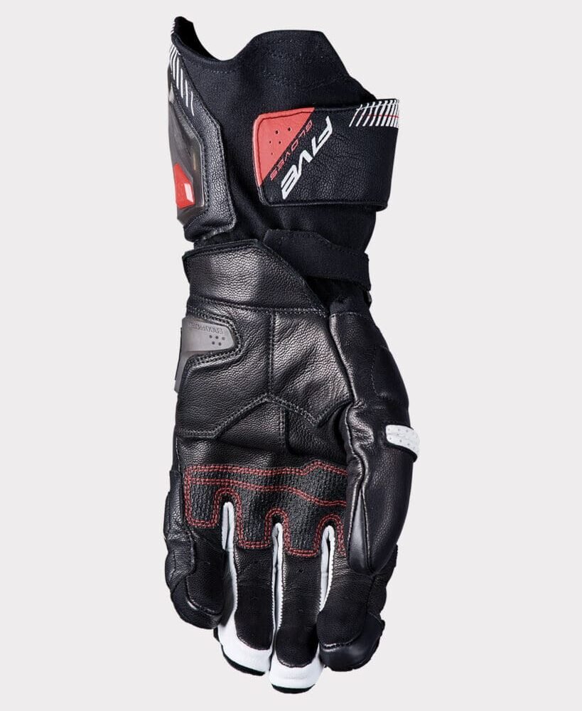 Five RFX3 Evo Black White Gloves - Image 2