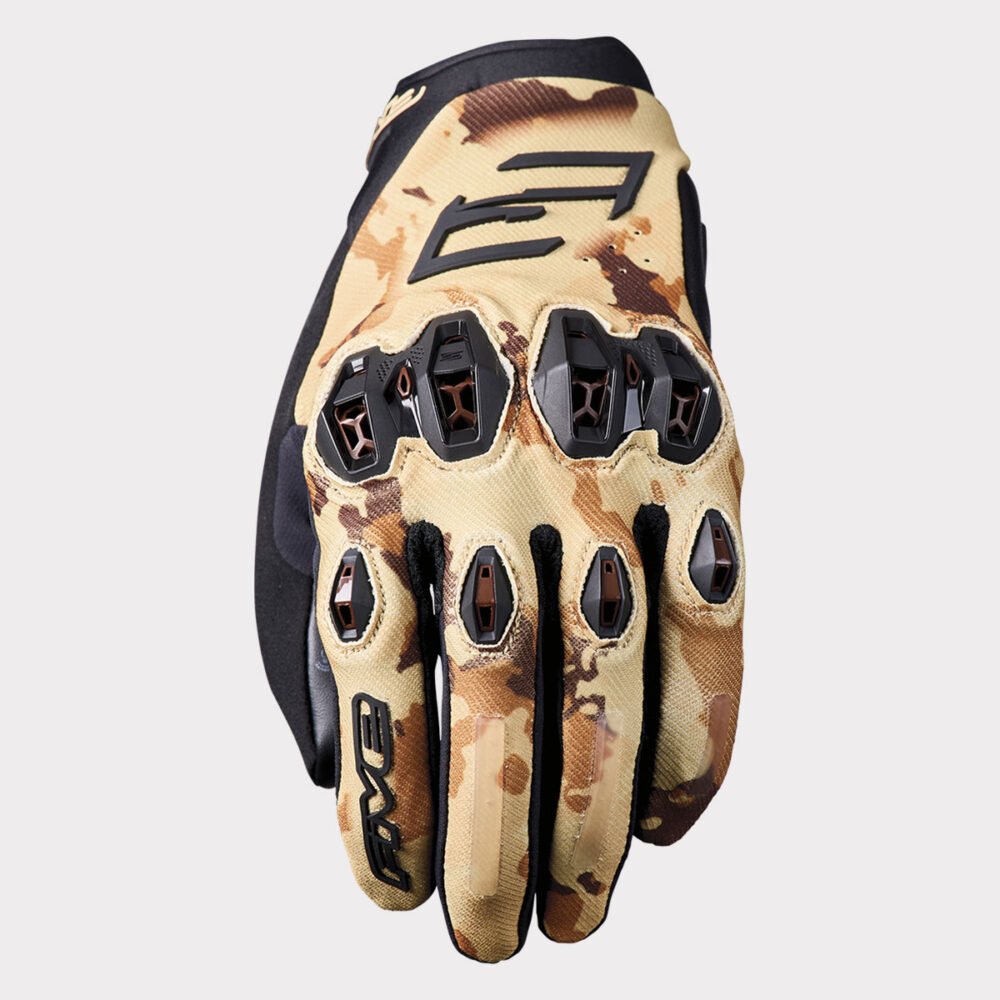 Five Stunt Evo 2 Camo Sand Gloves