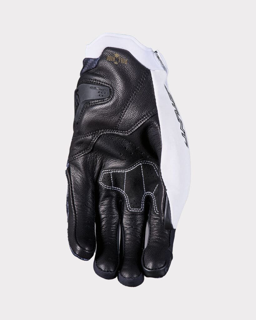 Five Stunt Evo 2 Fiber Black White Gloves - Image 2