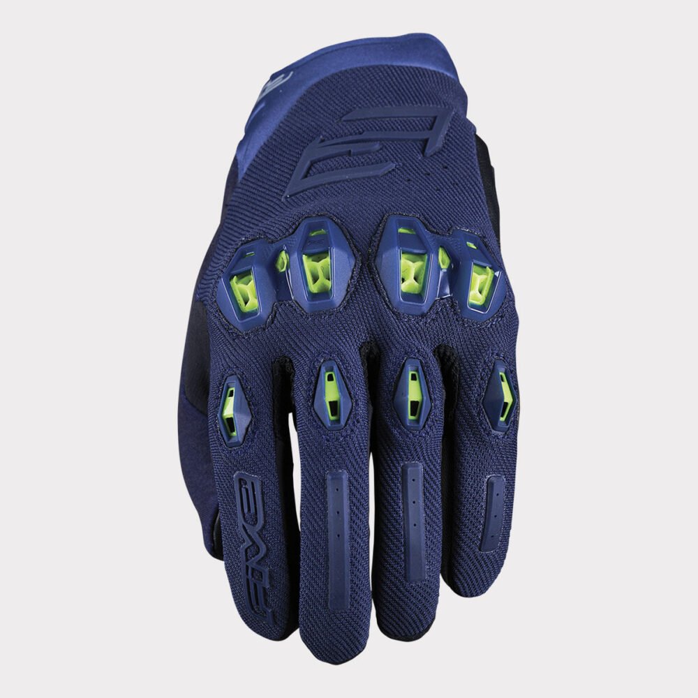 Five Stunt Evo 2 Night Blue Fluo Gloves