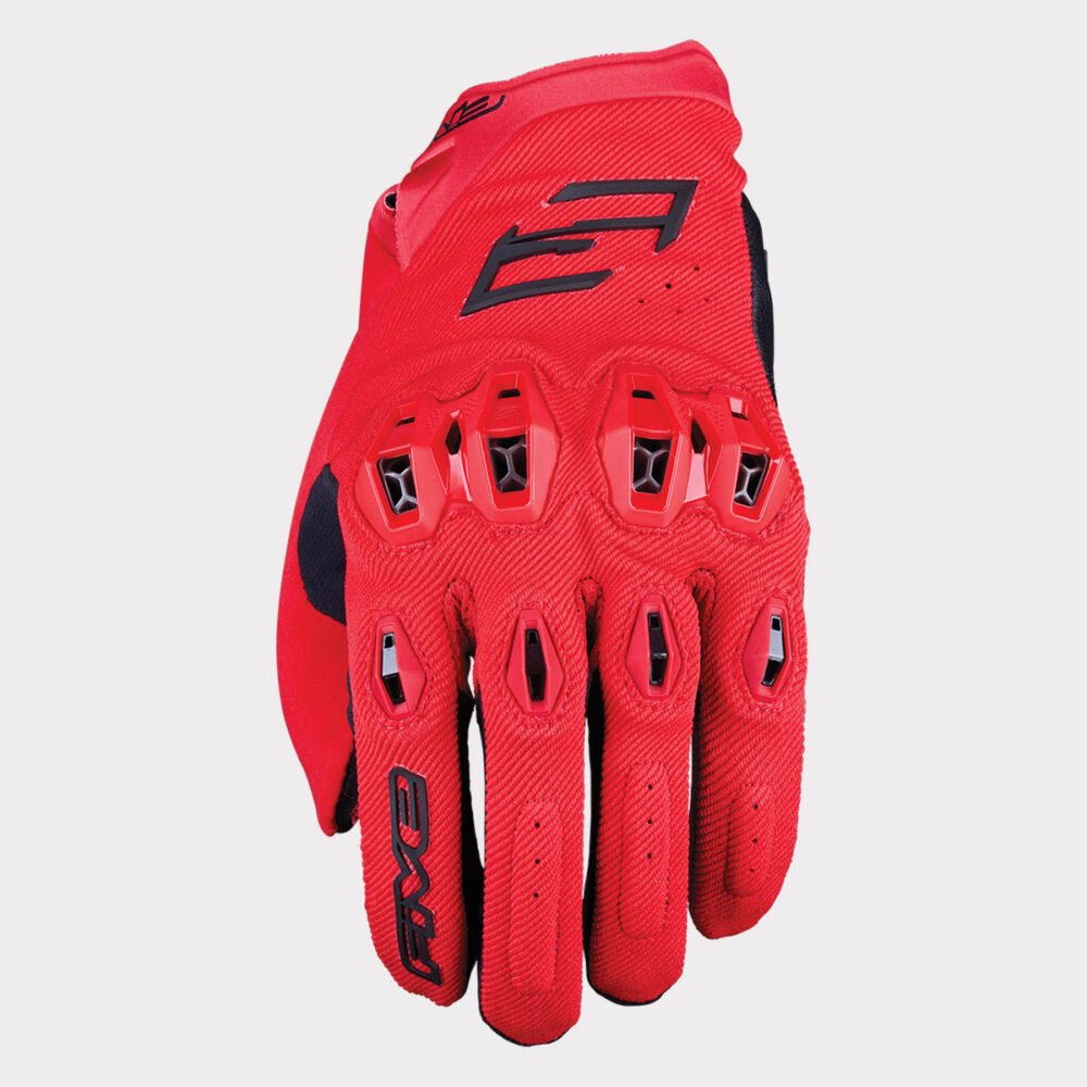 Five Stunt Evo 2 Red Gloves
