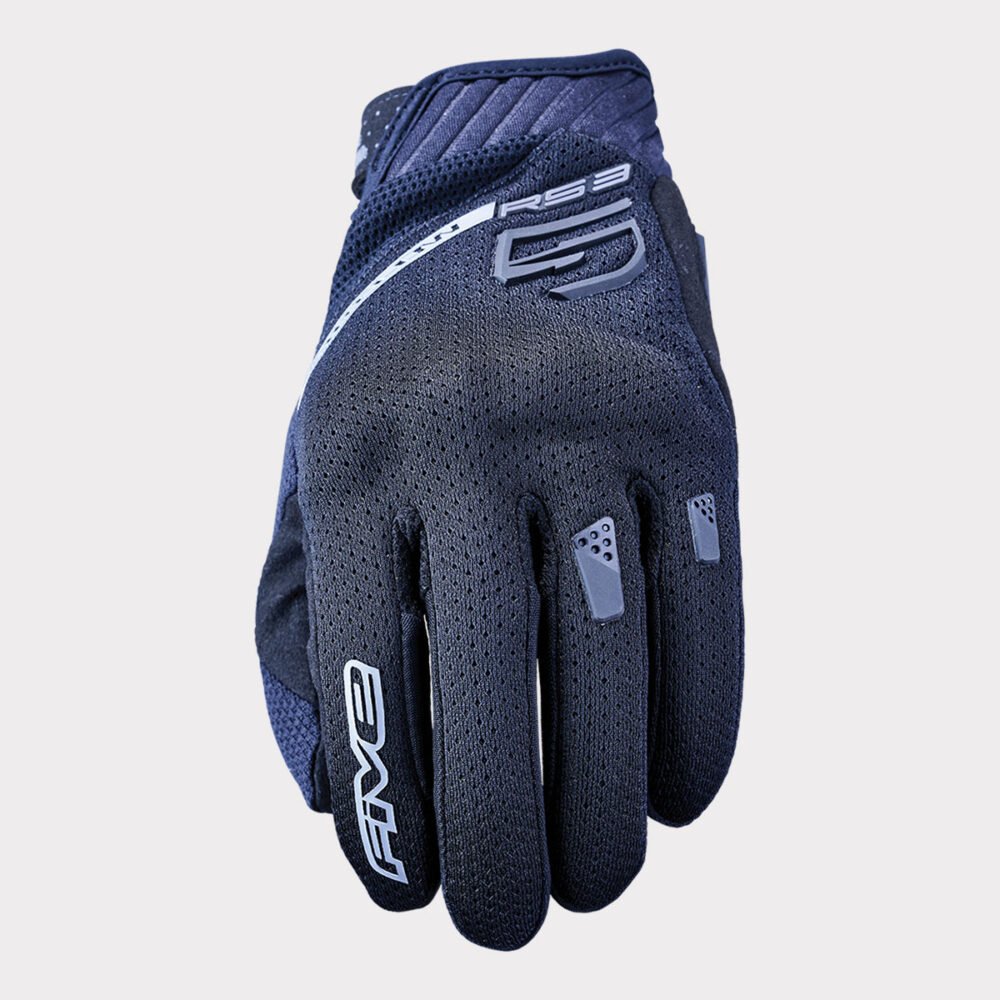 Five RS3 Evo Airflow Black Gloves