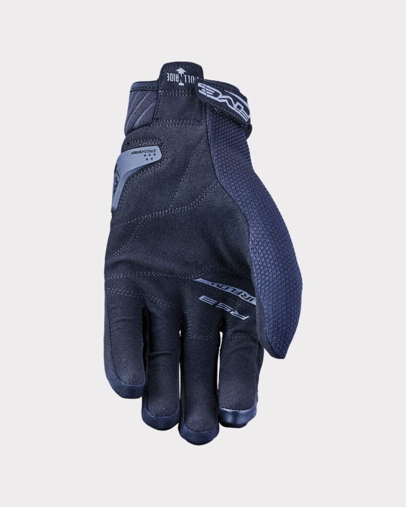 Five RS3 Evo Airflow Black Gloves - Image 2