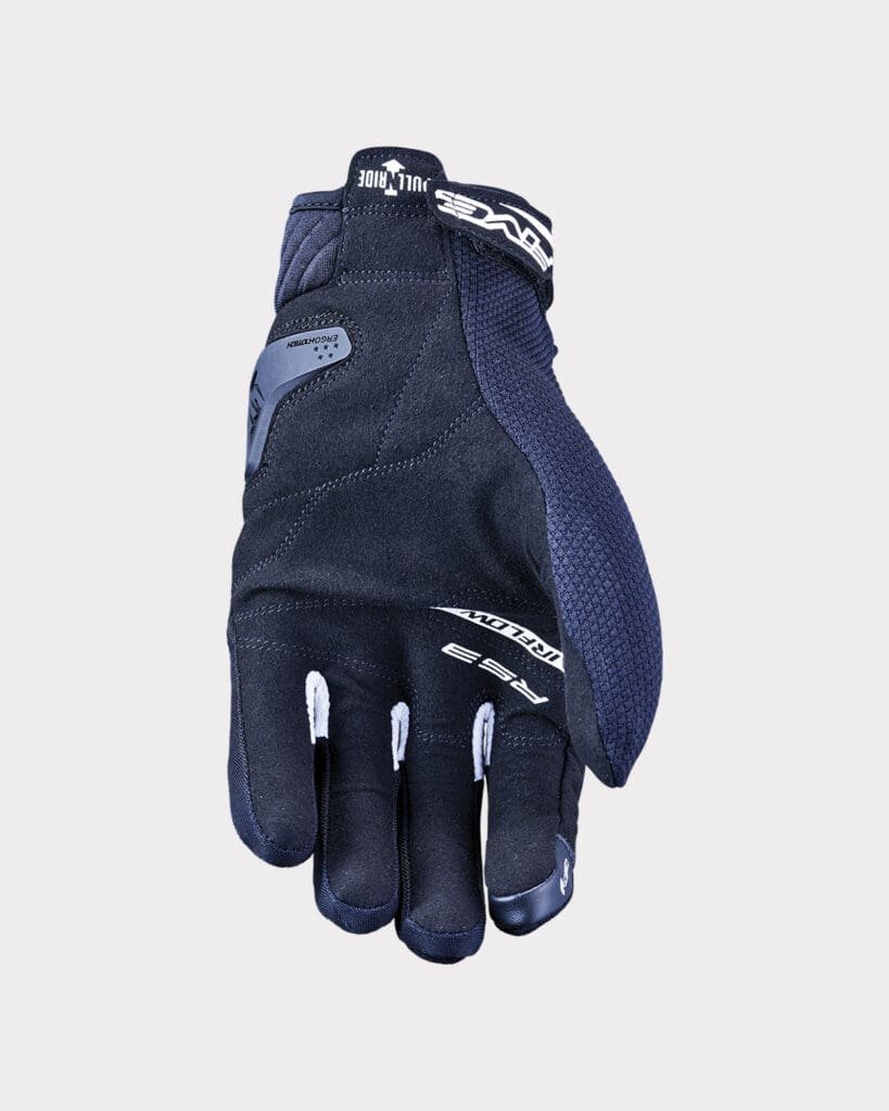 Five RS3 Evo Airflow Black White Gloves - Image 2
