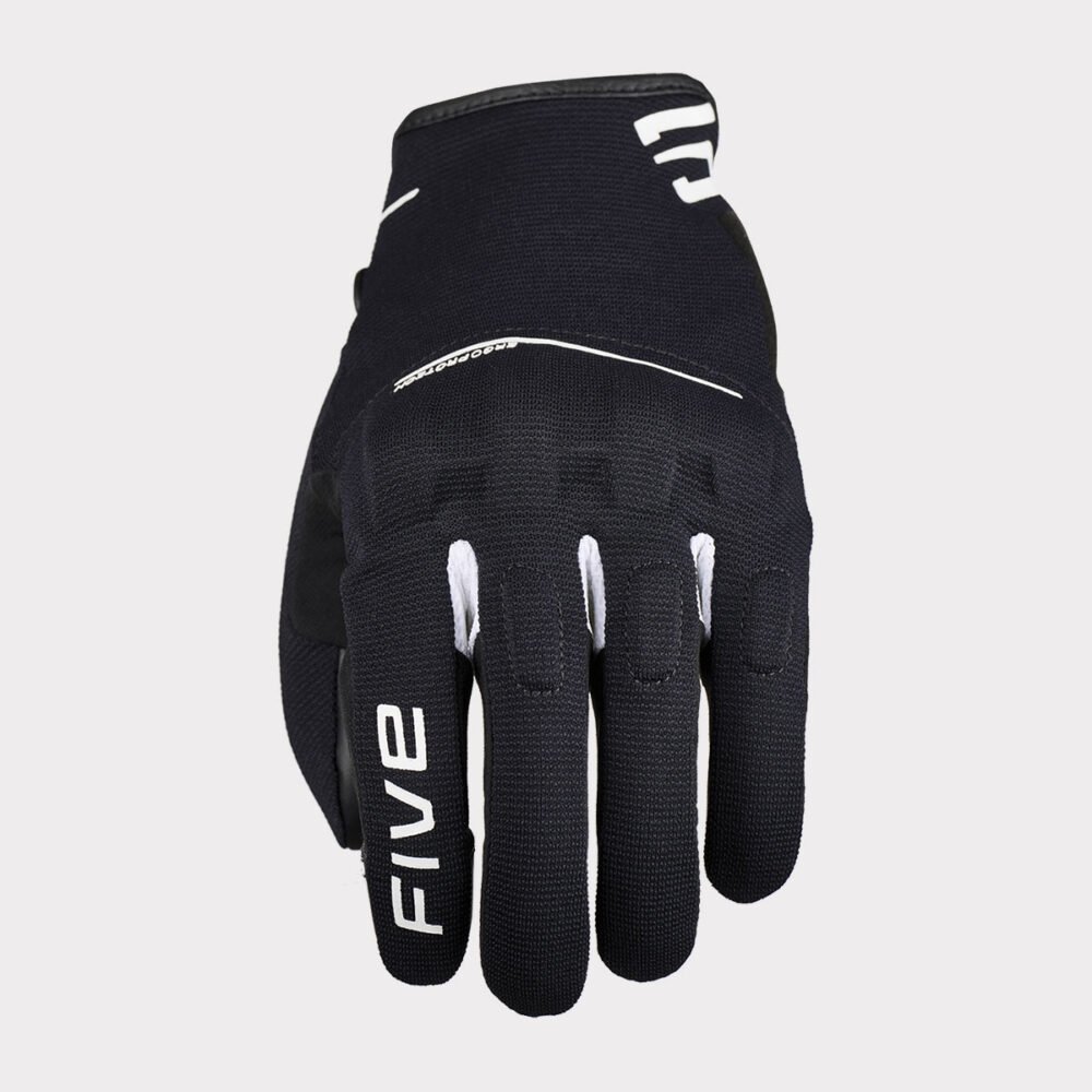 Five RS4 Evo Black White Gloves