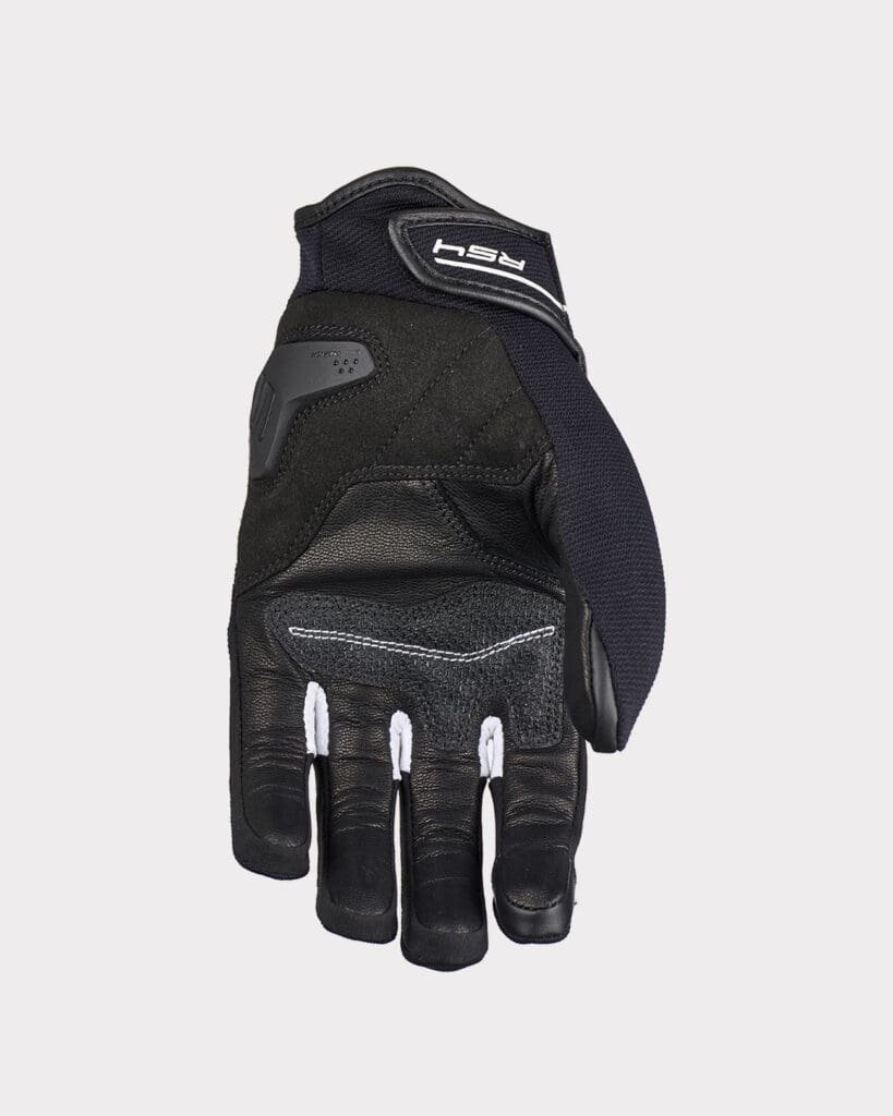 Five RS4 Evo Black White Gloves - Image 2