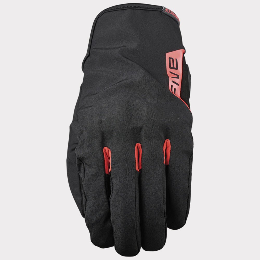 Five Ranger WP Black Red Gloves