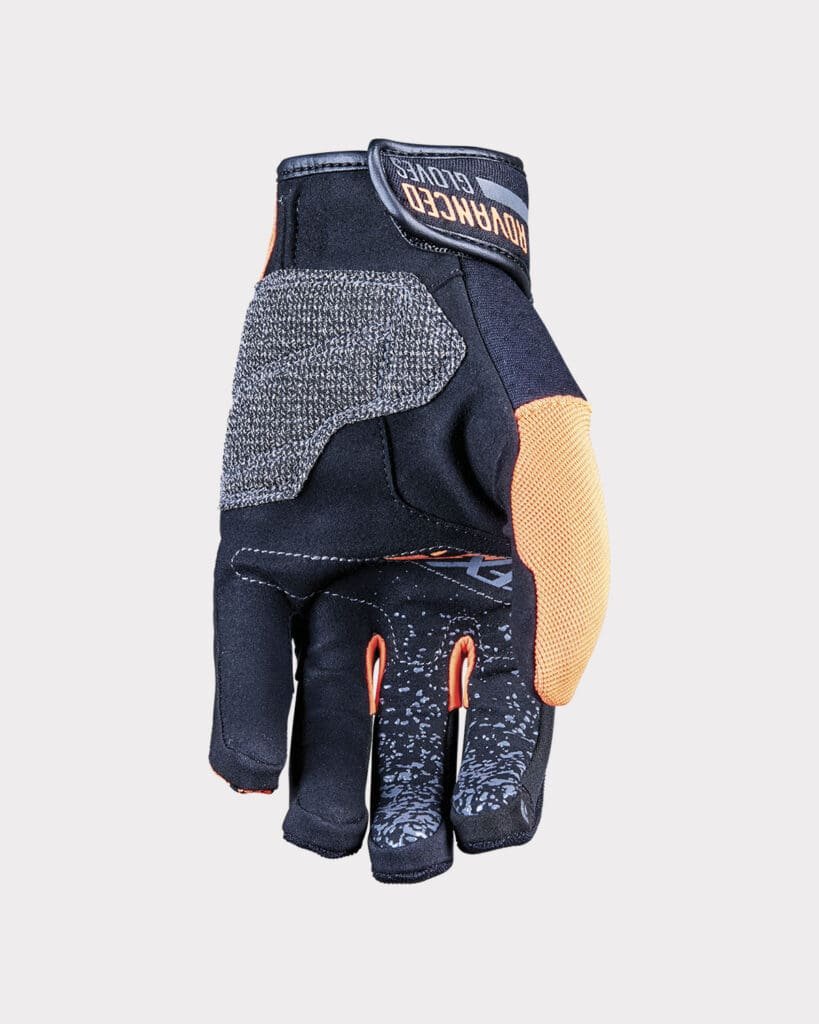 Five TFX4 Black Fluo Orange Gloves - Image 2
