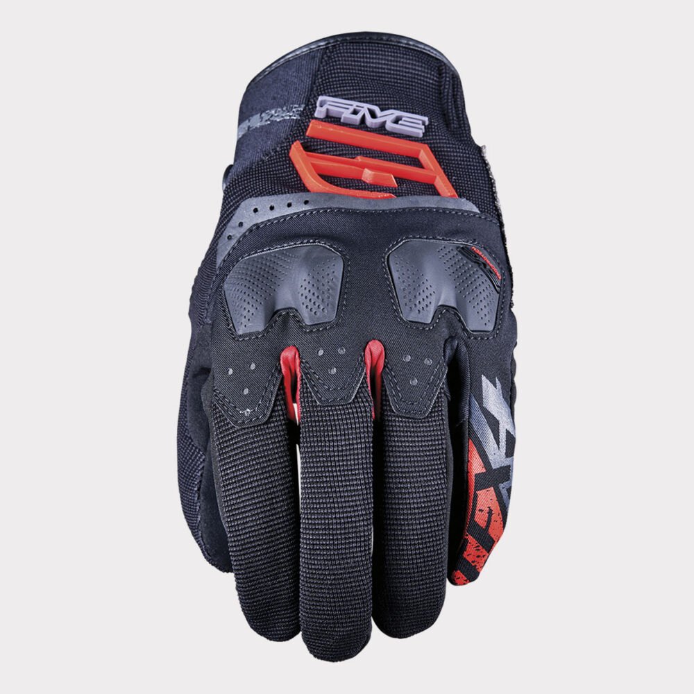 Five TFX4 Black Red Gloves