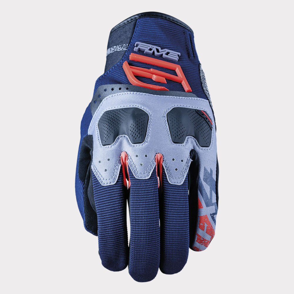 Five TFX4 Blue Red Gloves