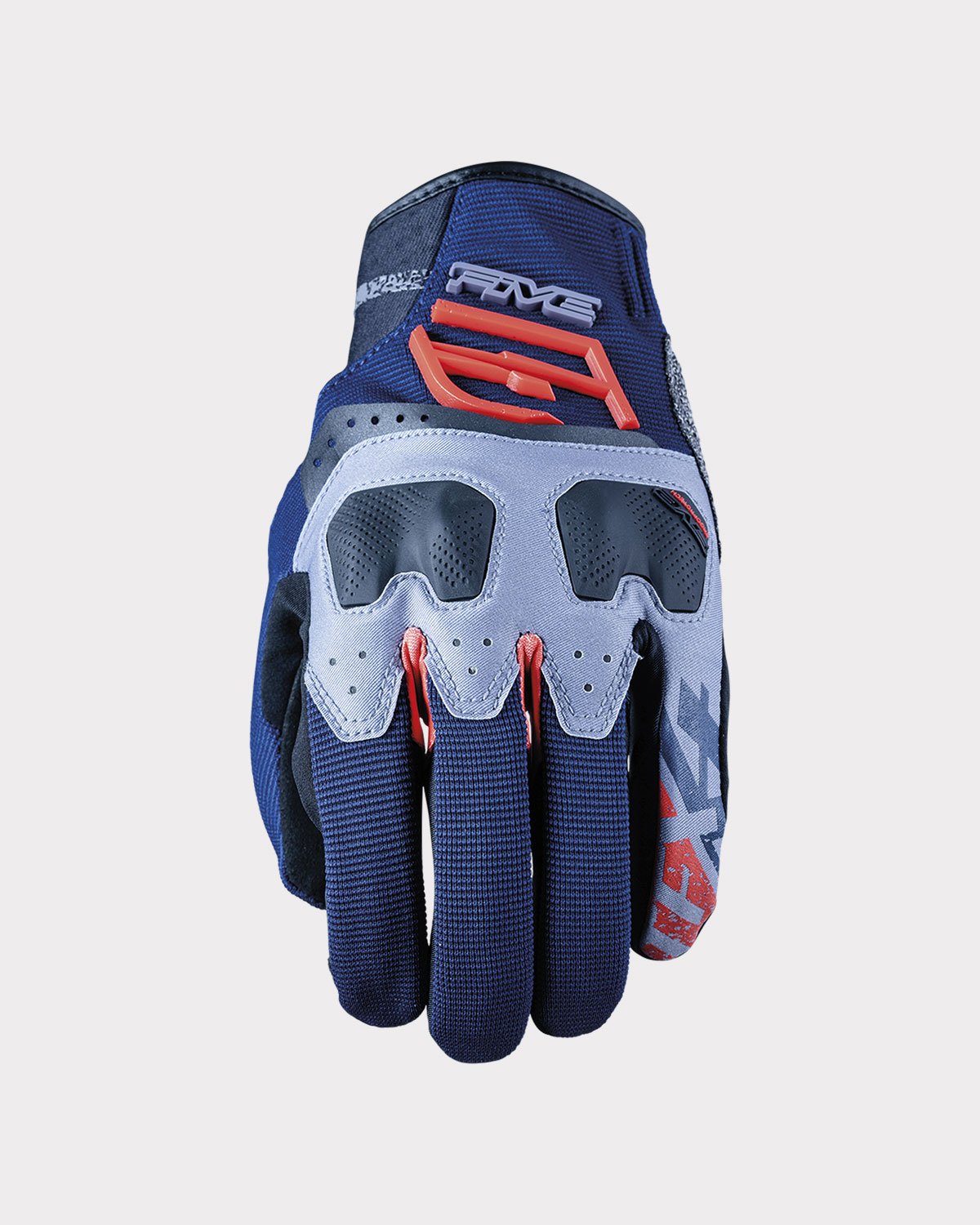 Five TFX4 Blue Red Gloves