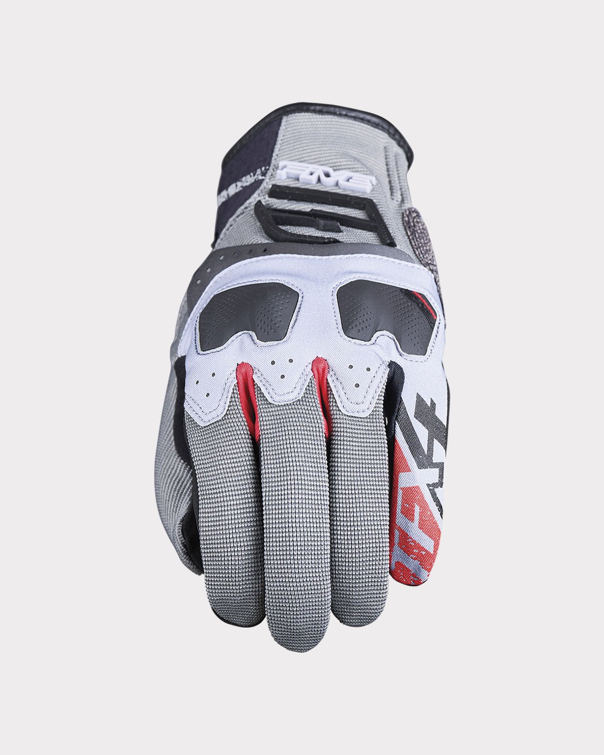 Five TFX4 Grey Red Gloves