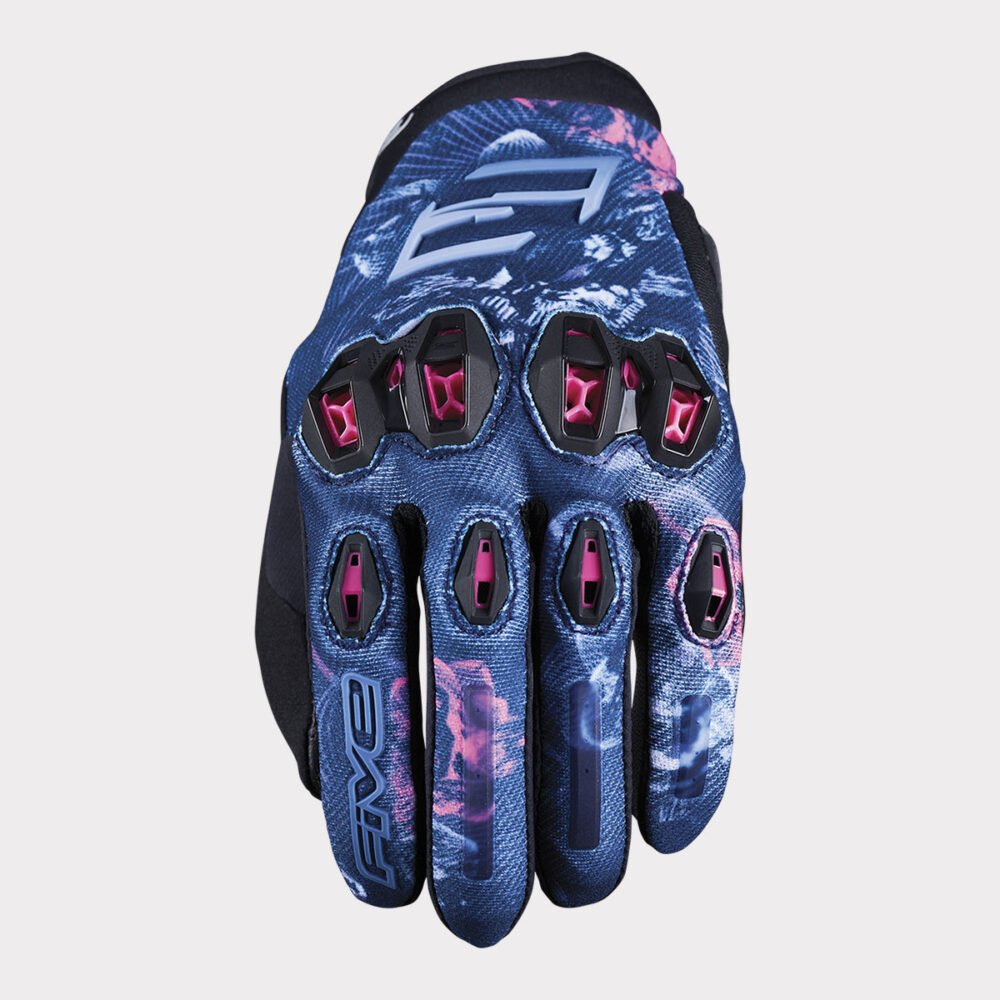 Five Stunt Evo 2 Woman Flower Pink Gloves