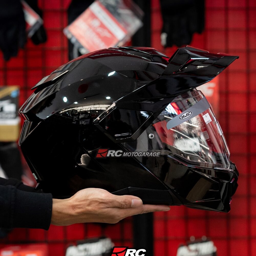 HJC i80 Black Gloss - Image 6