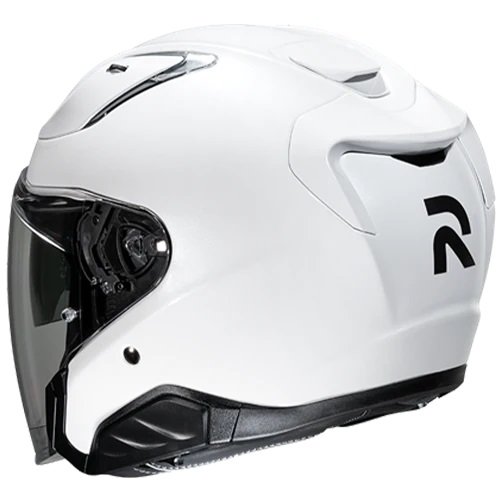Alternative view of HJC RPHA 31 White Gloss