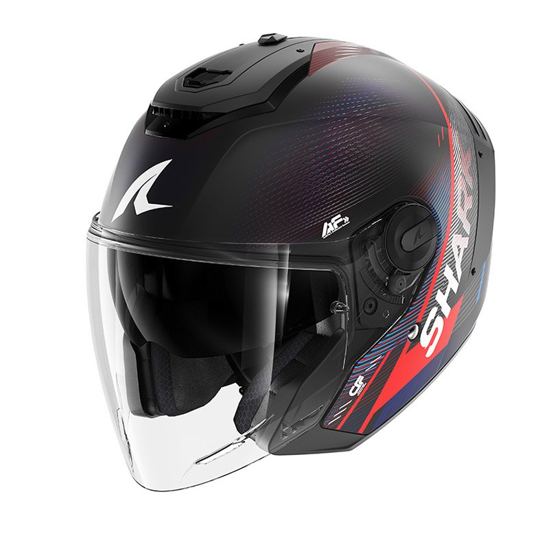 Shark RS Jet Carbon Speed Tech Matt Blue Red