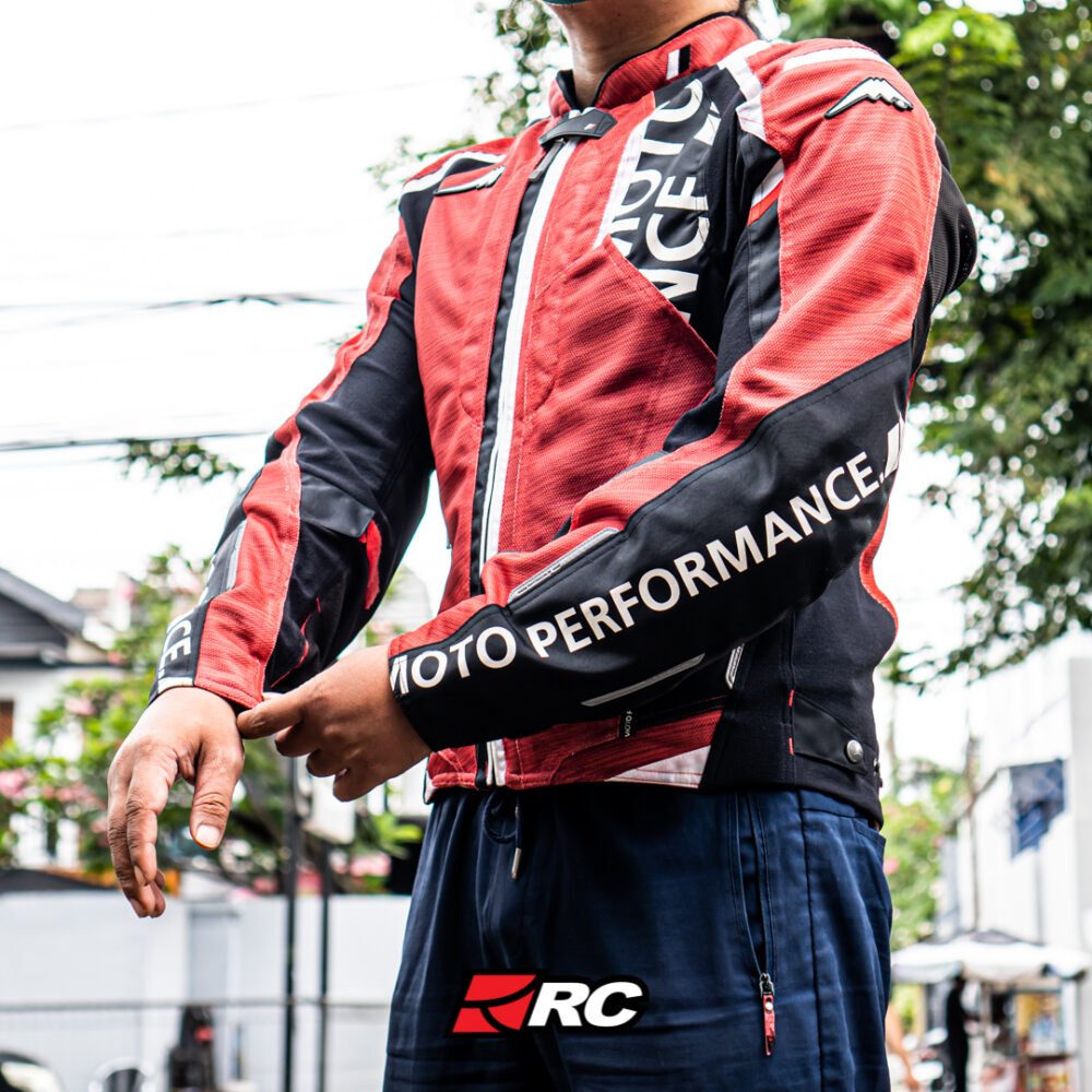 Kushitani K 2336 Air Contend Red Jacket - Image 8