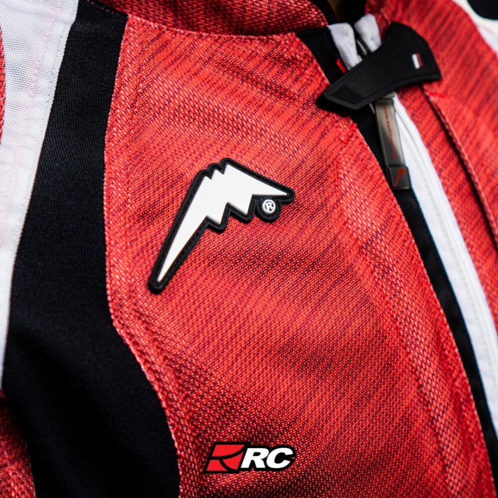 Kushitani K 2336 Air Contend Red Jacket - Image 5