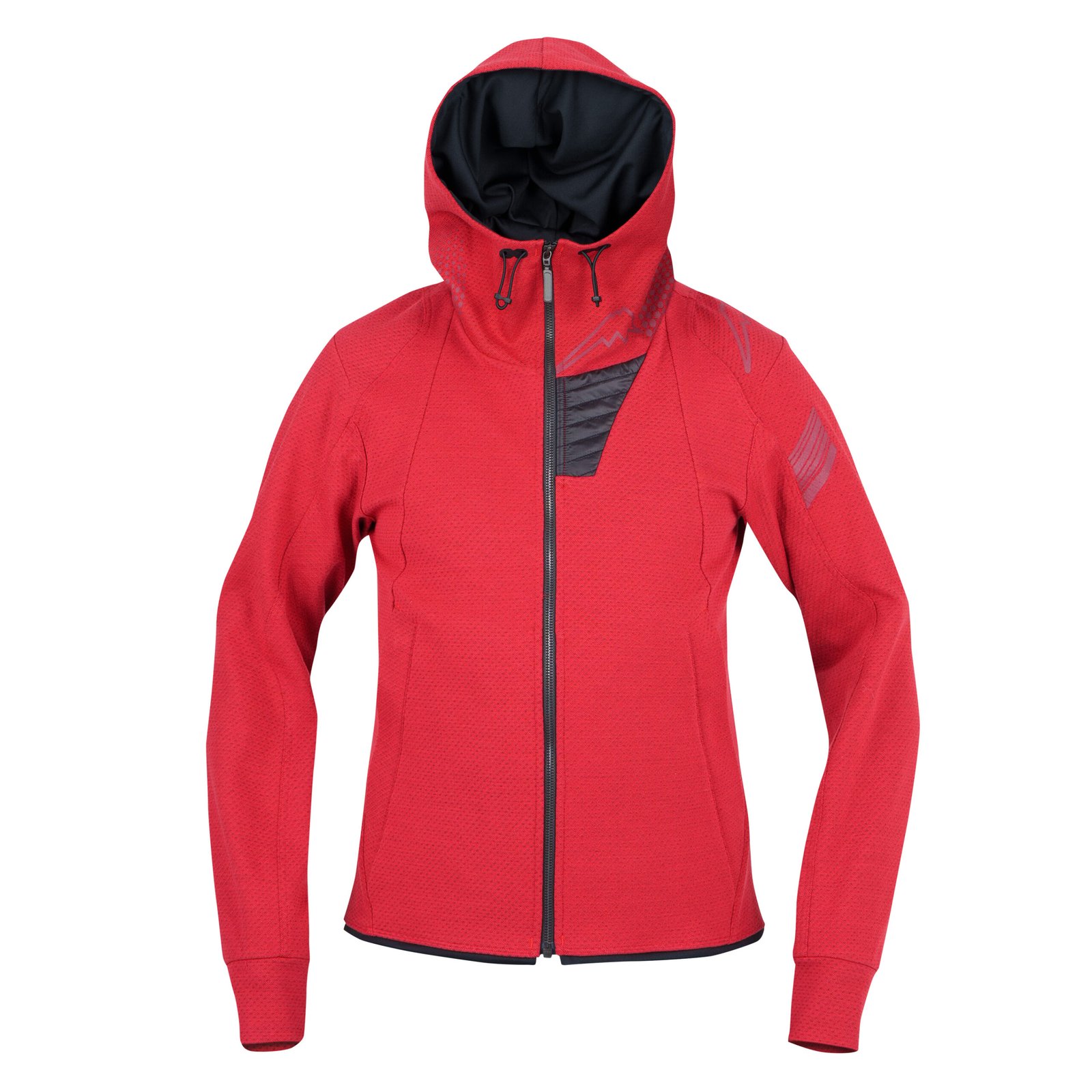 Kushitani K 1385 Rebro Hoodie Red Hoodie