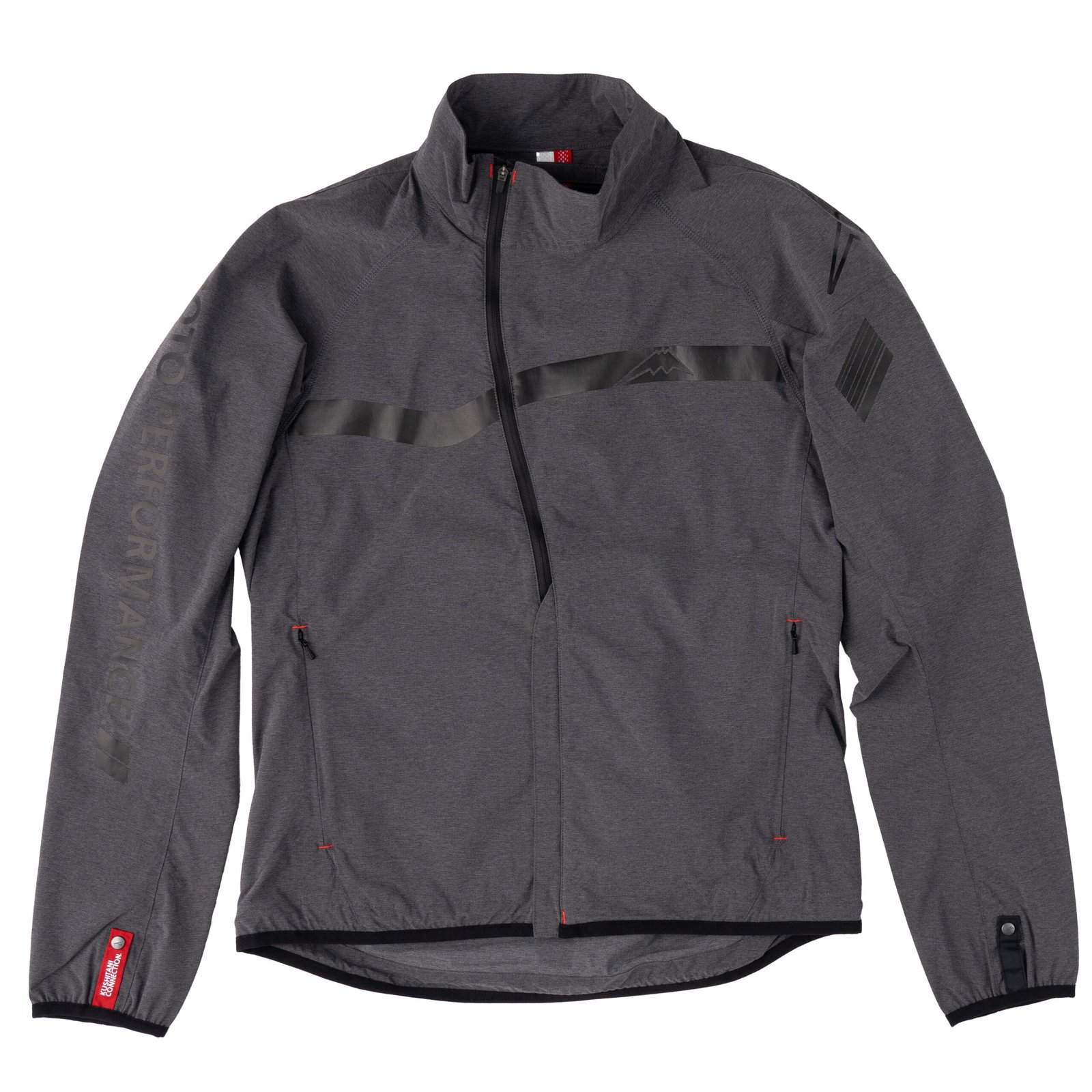 Kushitani K 2463 Wind Breaker Black Jacket