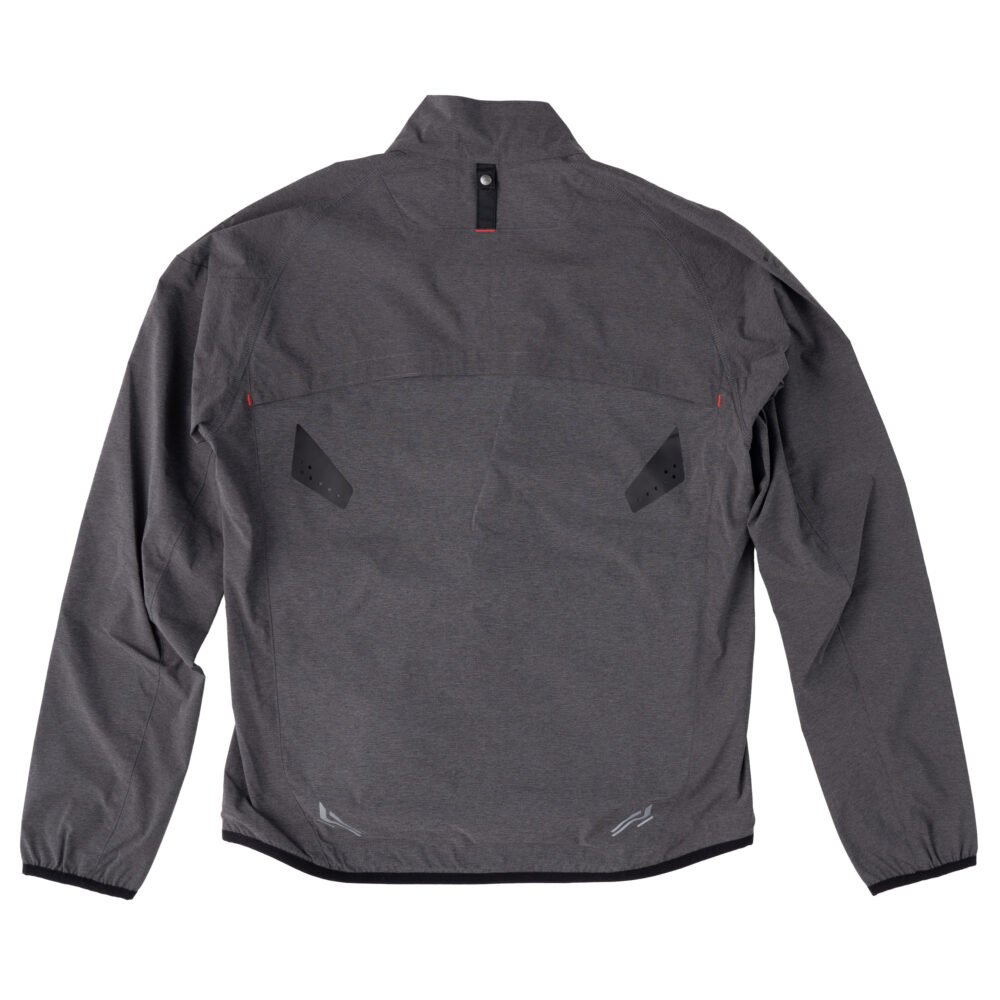 Alternative view of Kushitani K 2463 Wind Breaker Black Jacket