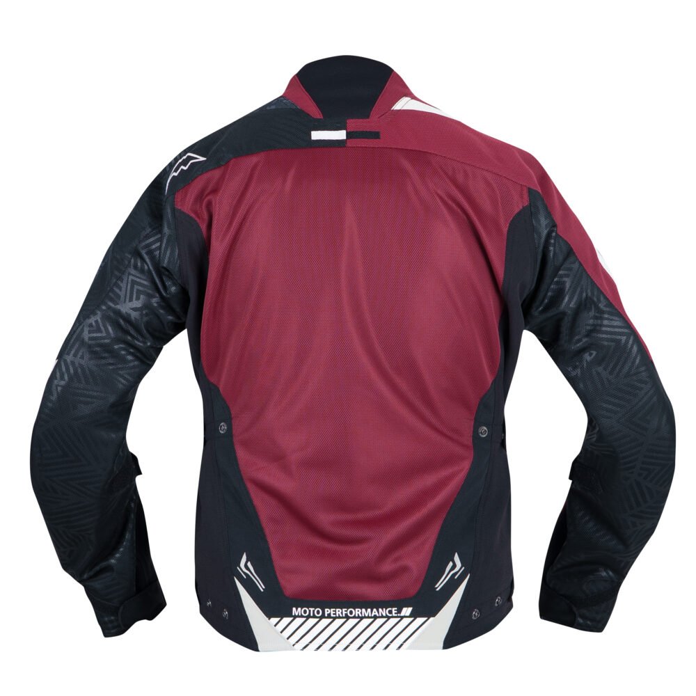 Alternative view of Kushitani K 2454 Air Contend Dark Red Jacket